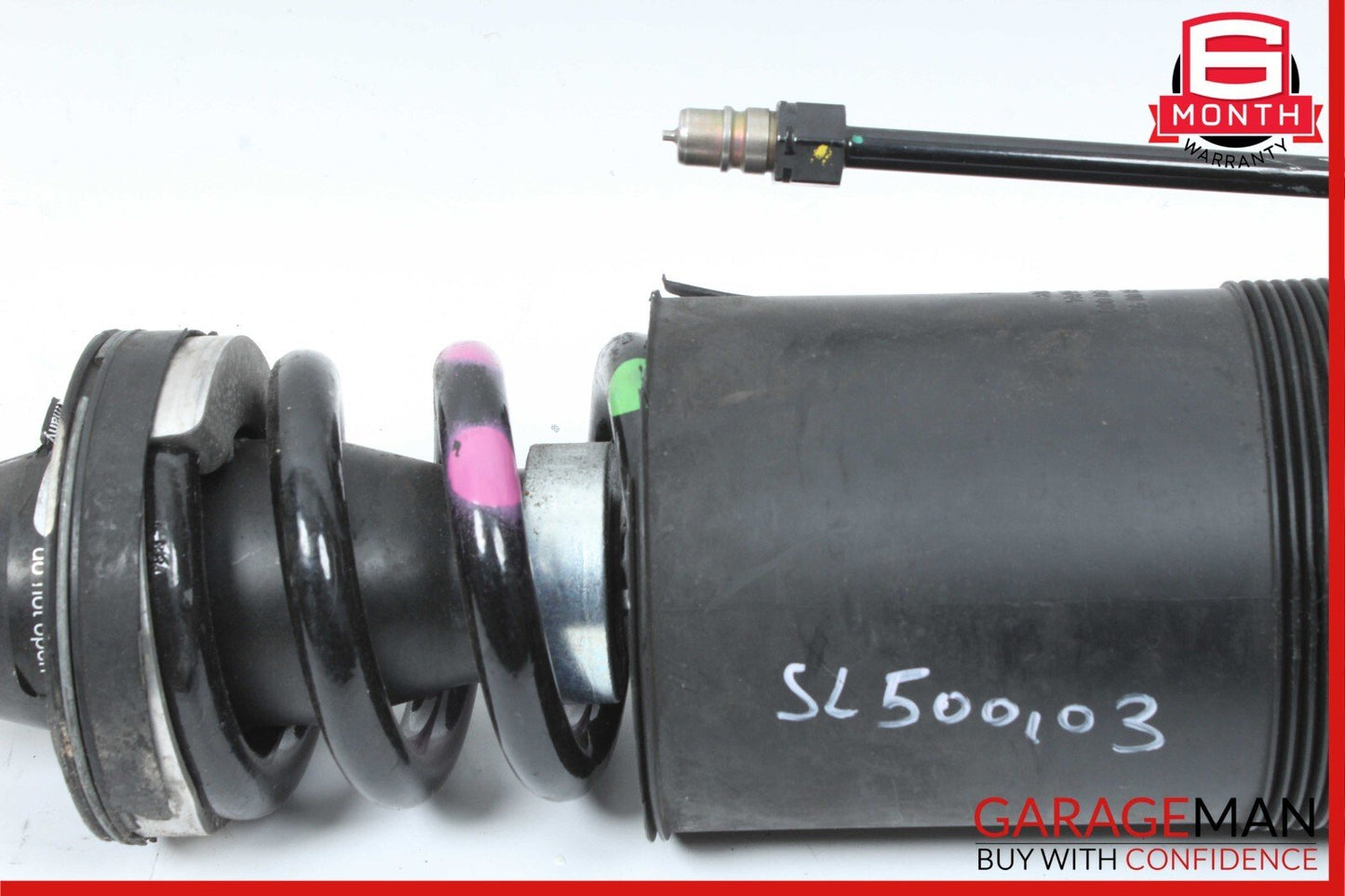 03-06 Mercedes R230 SL600 SL500 Rear Left ABC Hydraulic Shock Absorber Strut