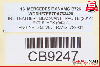10-13 Mercedes W212 E63 E350 E550 Parking Distance Control PDC Module OEM