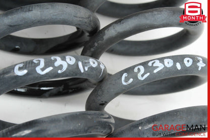 01-07 Mercedes W203 C230 Rear Right & Left Side Shock Absorber Coil Spring Set