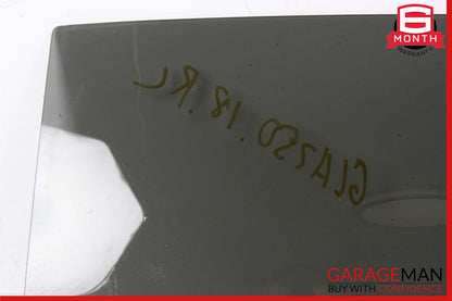 15-20 Mercedes X156 GLA250 GLA45 AMG Rear Left Side Door Window Glass OEM