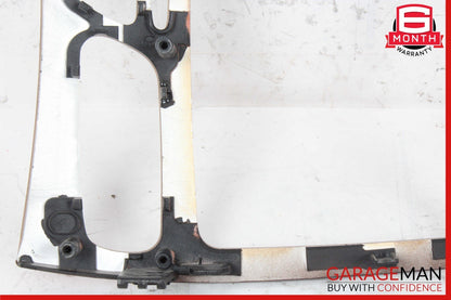 03-04 Mercedes W209 CLK500 CLK55 AMG Center Console Trim Bezel Cover Wood