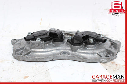 06-13 Mercedes R171 SLK300 S550 Front Right Engine Timing Chain Cover Plate OEM