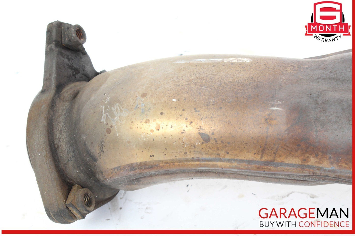 12-19 Mercedes X166 GL550 GL450 Engine Exhaust Front Pipe Left Side OEM