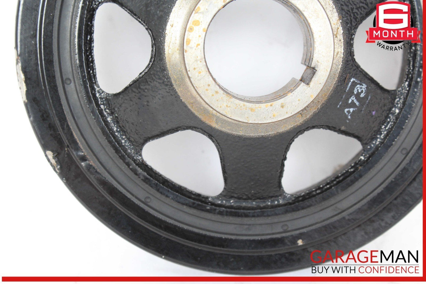 06-12 Mercedes W204 C300 C350 Engine Motor Crankshaft Crank Shaft Pulley OEM