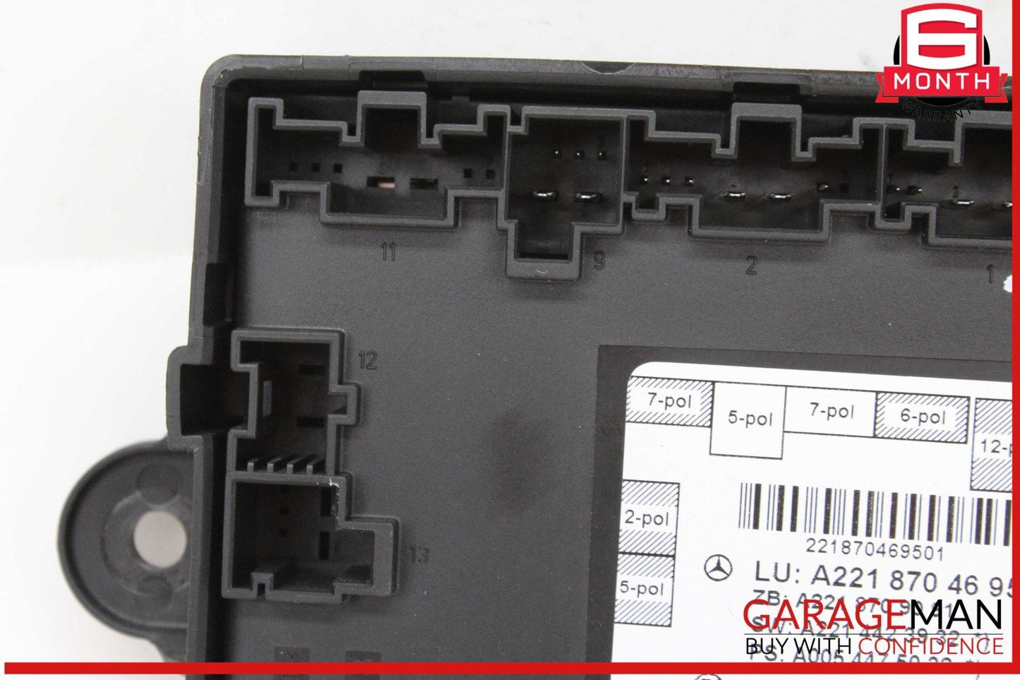 07-13 Mercedes W221 S550 S600 Front Right Side Door Control Module Unit OEM