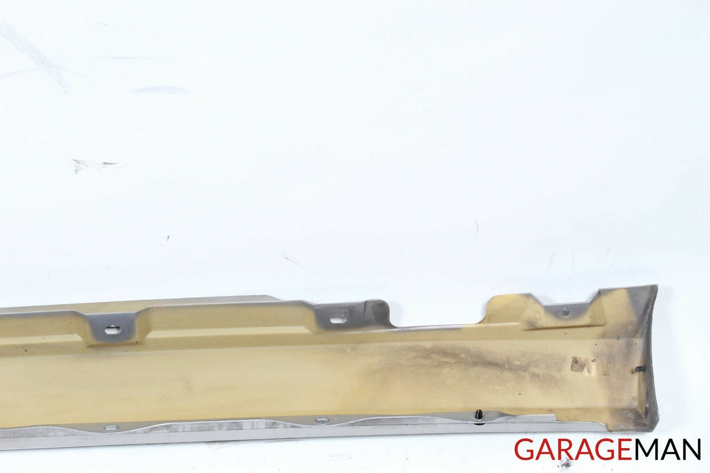06-09 Mercedes W251 R350 Left Driver Side Rocker Skirt Molding Panel Silver OEM