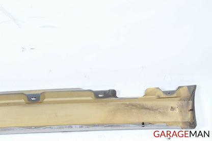 06-09 Mercedes W251 R350 Left Driver Side Rocker Skirt Molding Panel Silver OEM