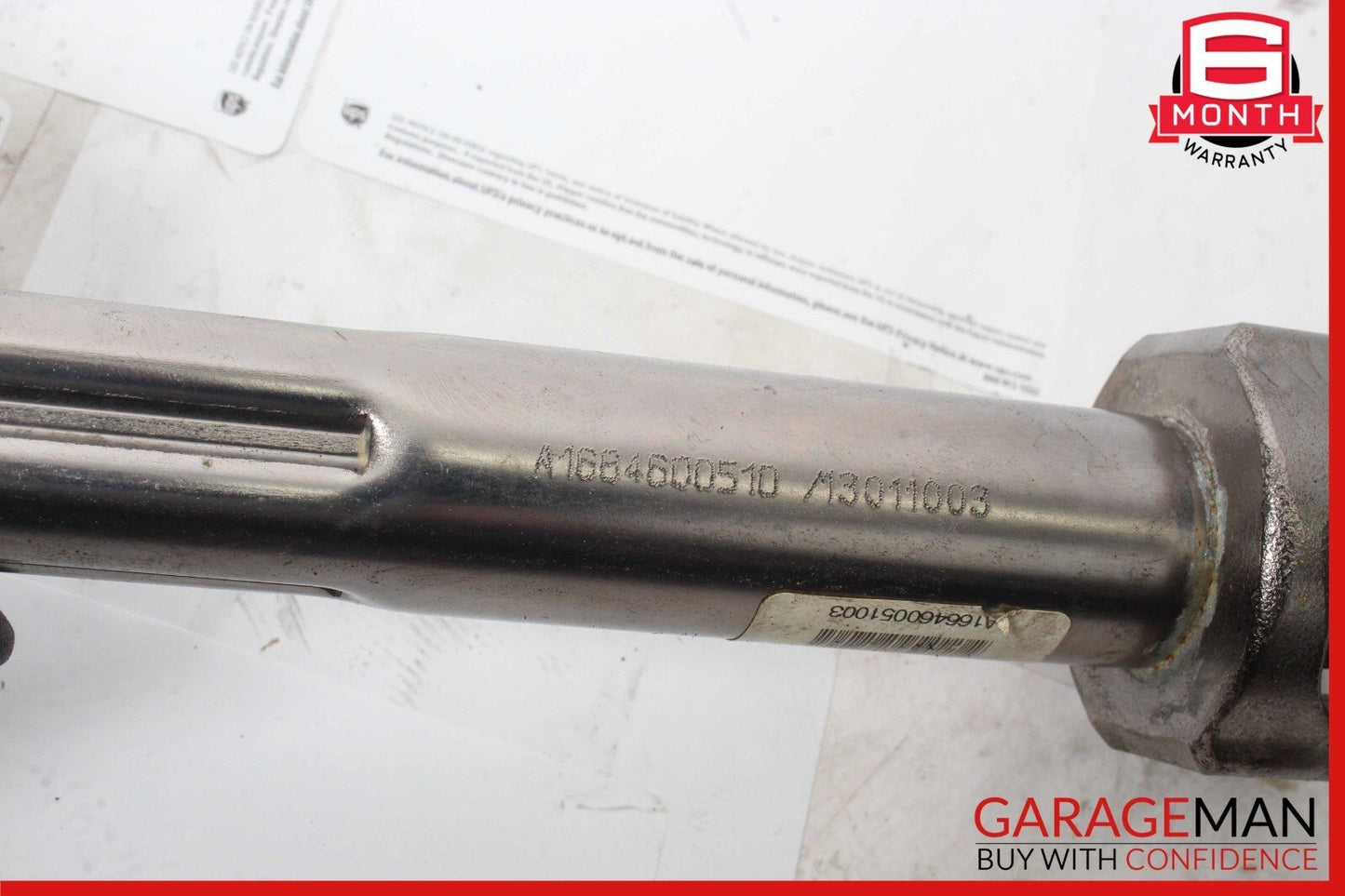 13-19 Mercedes X166 GL450 GL550 Lower Steering Coupling Flex Shaft Rod Joint OEM
