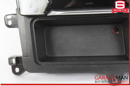 17-19 Audi Q7 Center Console Storage Compartment Trim Cover 4M1863273 OEM