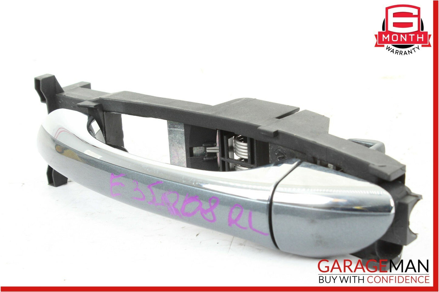 03-09 Mercedes W211 E350 E550 Rear Left Side Exterior Door Handle Flintgray