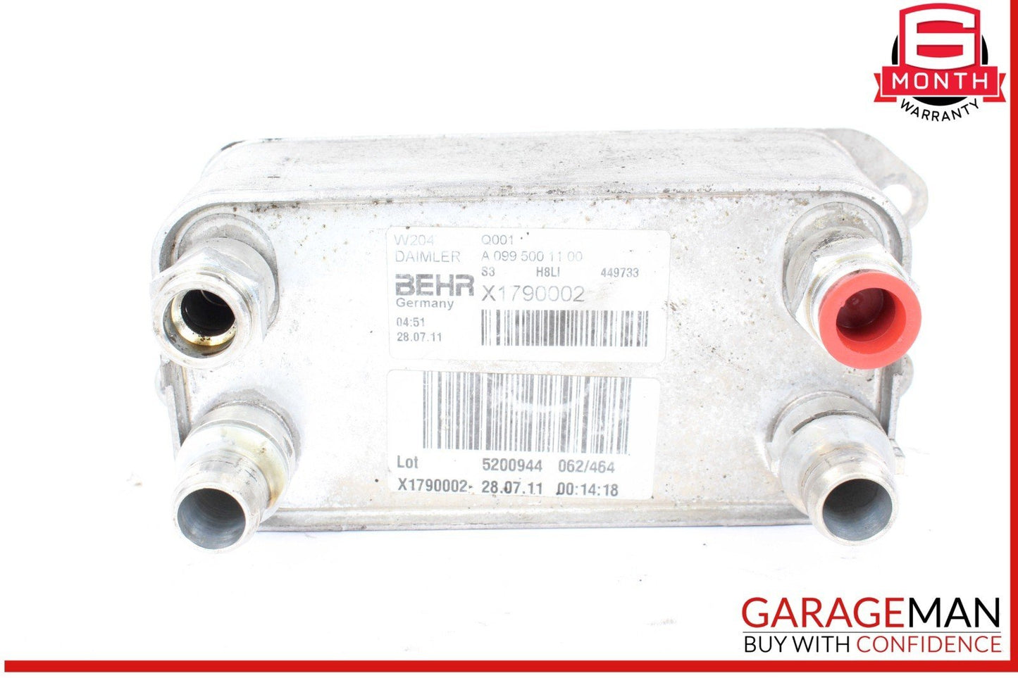 12-16 Mercedes W204 C250 SLK250 SLK350 Transmission Oil Cooler Radiator OEM