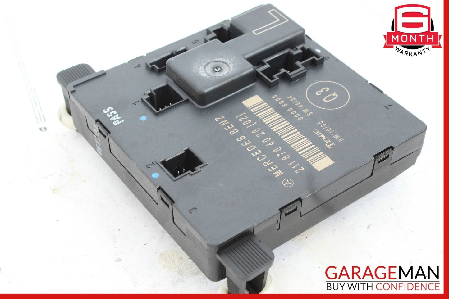 03-09 Mercedes W211 E350 E63 AMG Rear Left Driver Side Door Control Module Unit