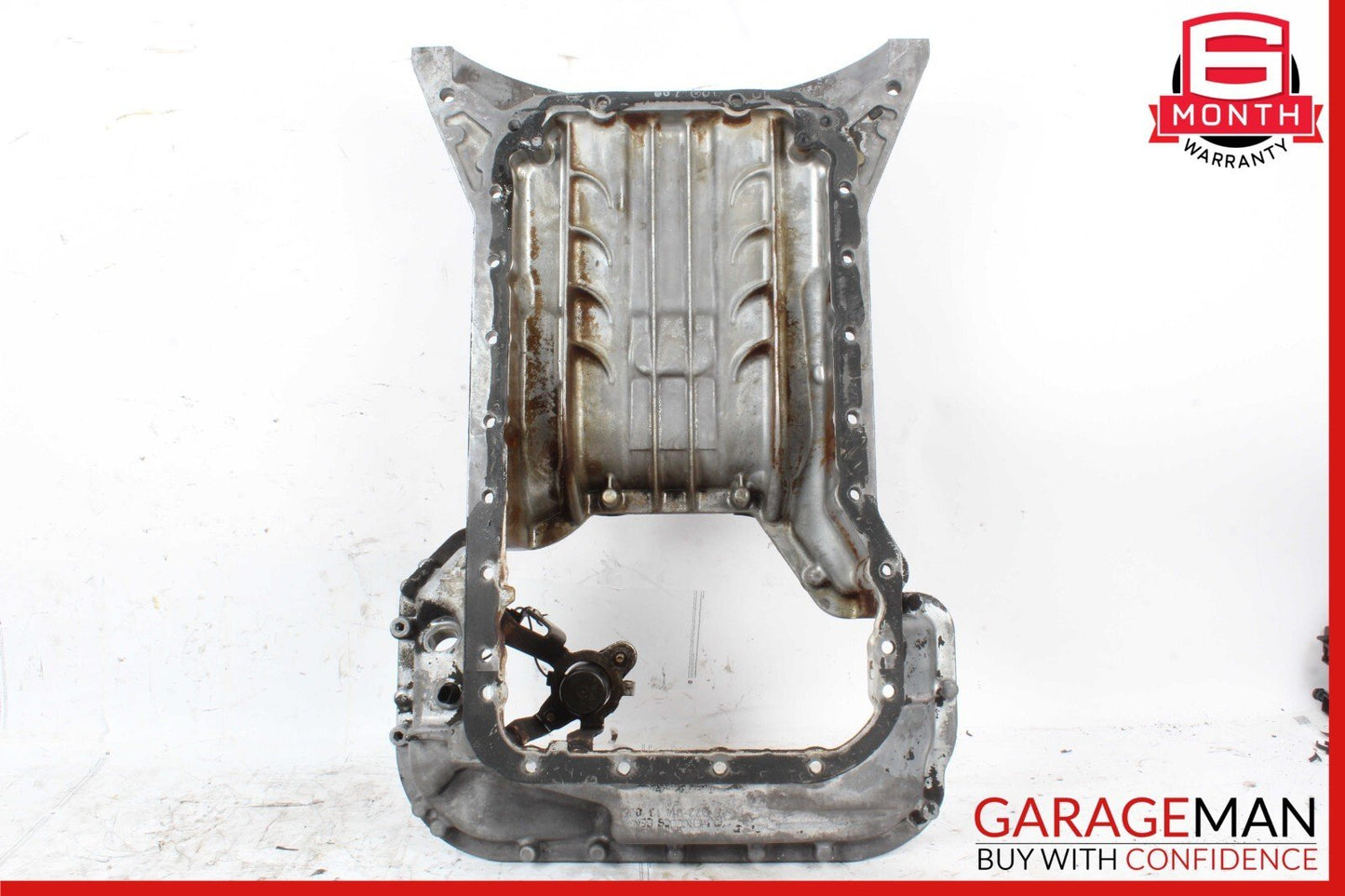 06-13 Mercedes W164 ML350 SLK300 Engine Upper Oil Sump Baffle Pan 2720142002 OEM