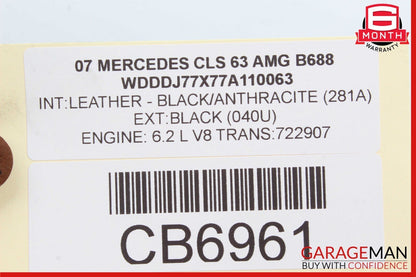 07-13 Mercedes W219 CLS63 AMG Voice Language Communication Control Module Unit