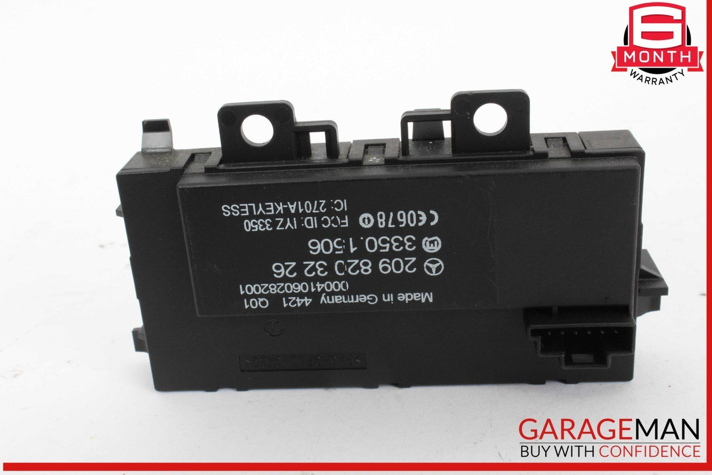 03-09 Mercedes W209 CLK350 CLK500 CLK55 Keyless Go Control Module Unit