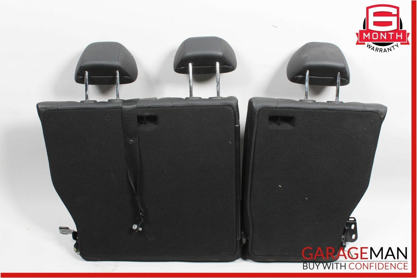 08-14 Mercedes W204 C250 Rear Top Upper Seat Cushion Cover Assembly Black