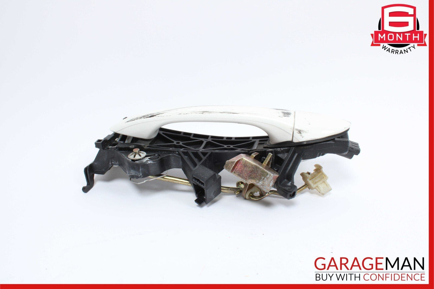 00-06 Mercedes W220 S430 S350 S55 AMG Rear Left Side Exterior Door Handle White