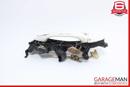 00-06 Mercedes W220 S430 S350 S55 AMG Rear Left Side Exterior Door Handle White