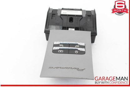 10-13 Porsche Panamera 970 Rear Seat Heater Door Lock Switch Control Panel OEM