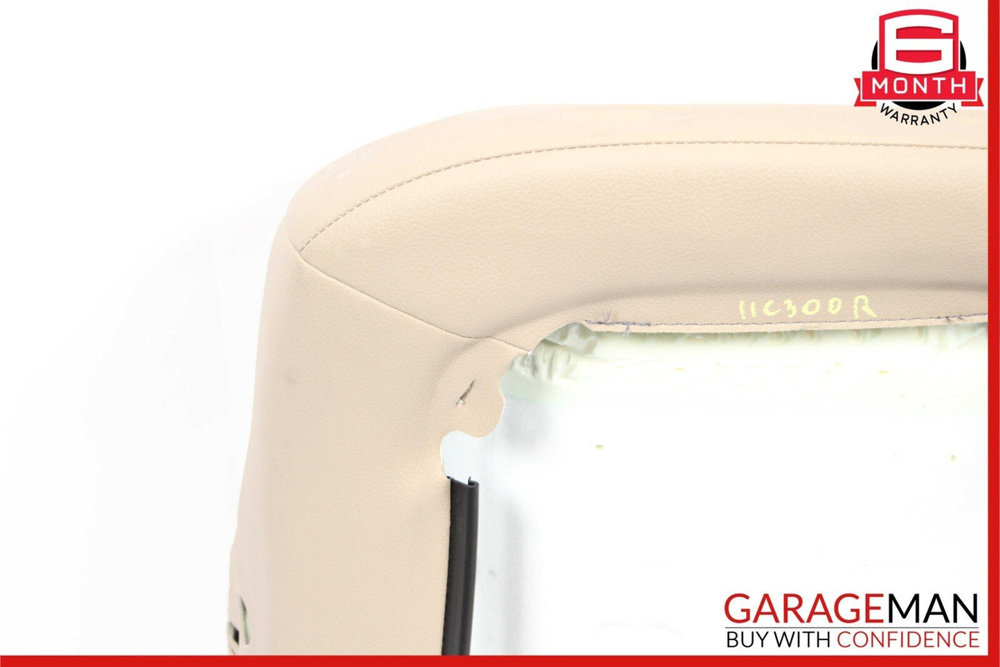 08-14 Mercedes W204 C250 C350 Front Right Side Top Upper Seat Cushion Beige OEM