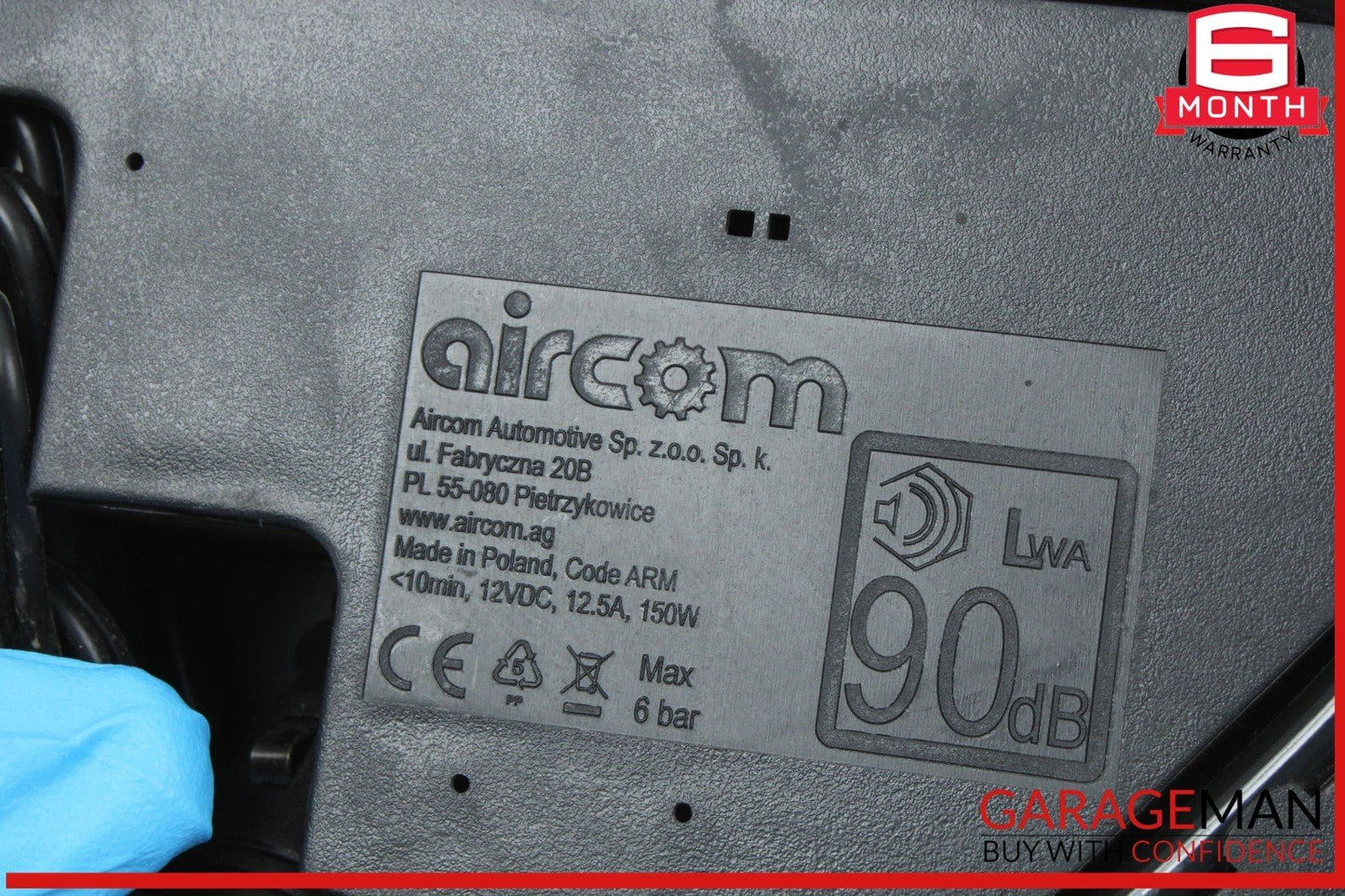 15-24 Porsche Macan Turbo 95B Trunk Spare Tire Air Compressor 5N0012615C OEM