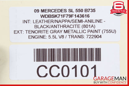 07-14 Mercedes-Benz SL550 R230 Sirius Satellite Radio Receiver 2168202189 Genuine