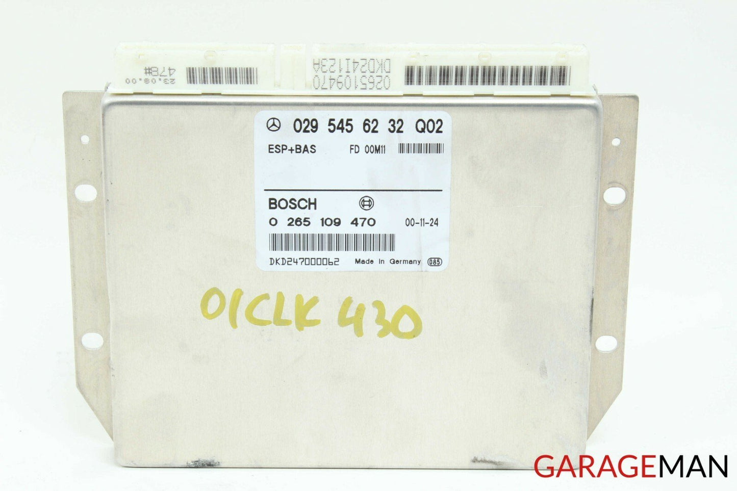 01-03 Mercedes W208 CLK430 ABS Anti Lock Brake System Control Module Q2 OEM