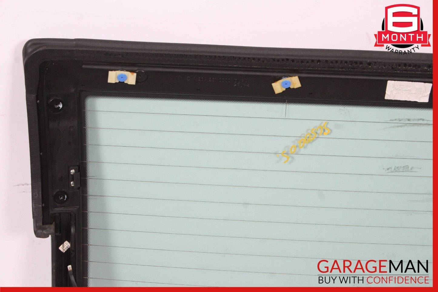 03-12 Mercedes R230 SL500 SL550 Rear Back Windshield Glass Panel Assembly OEM