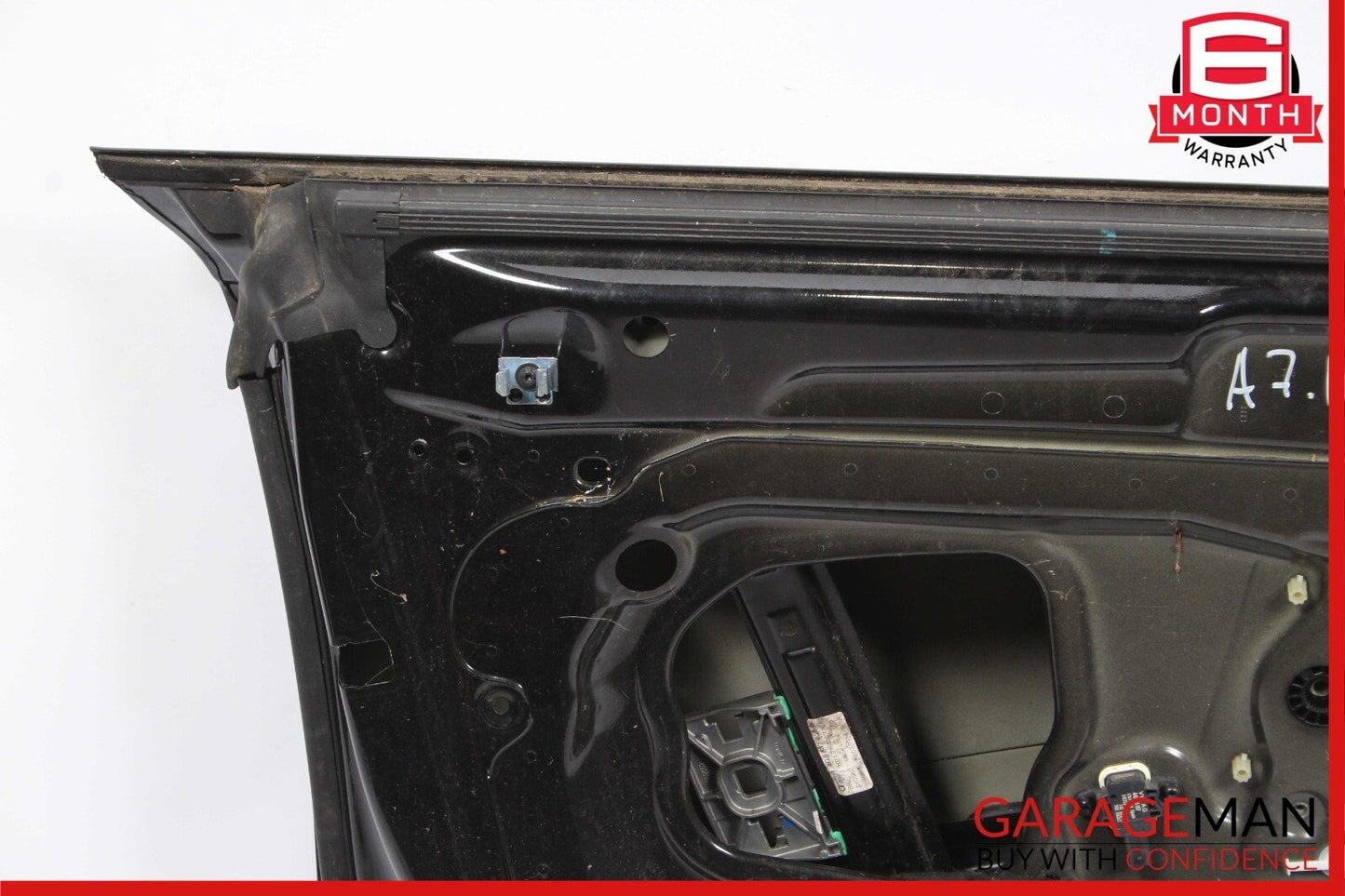 12-18 Audi A7 Front Left Driver Side Door Shell Panel Black OEM