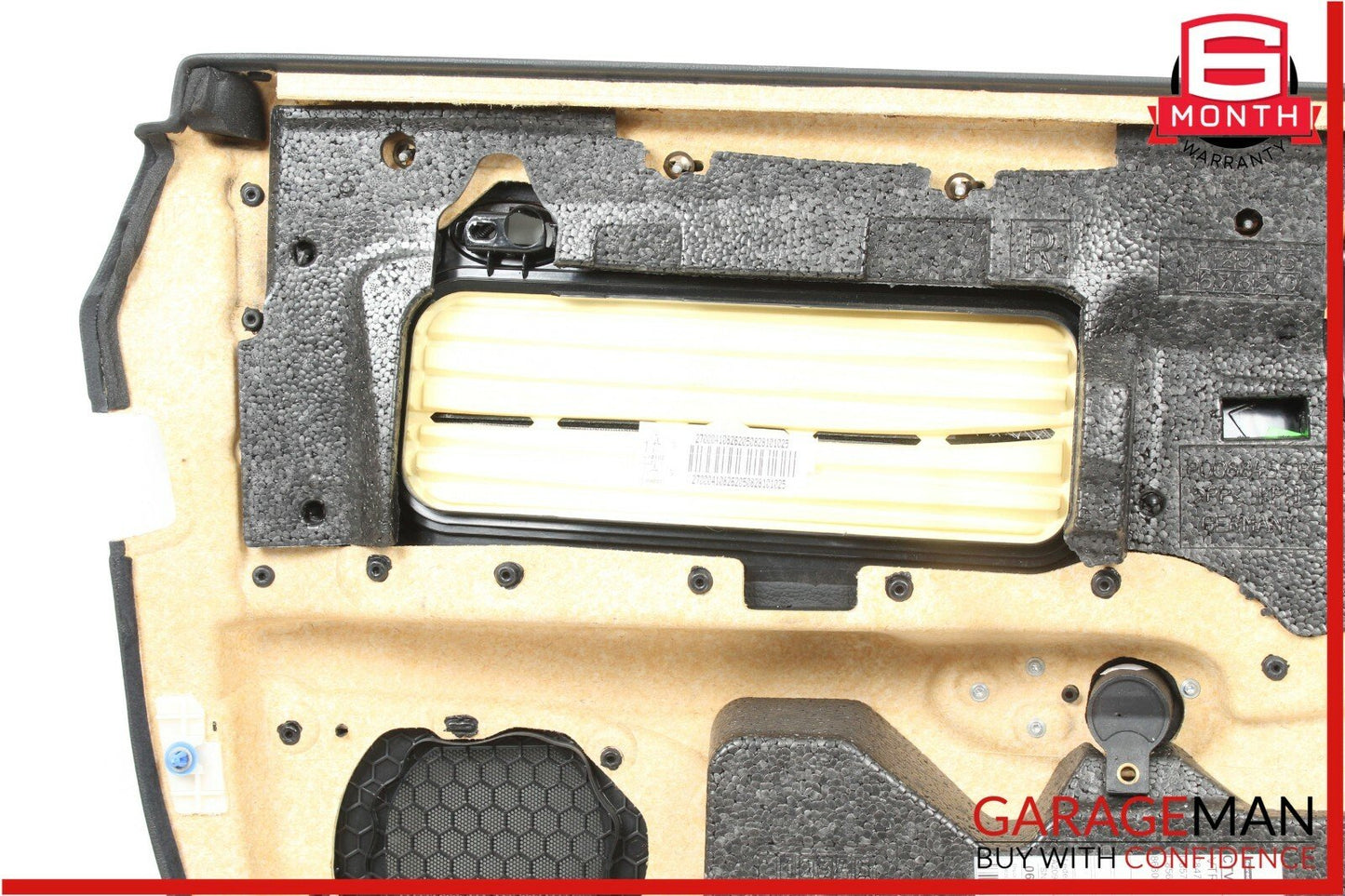 06-09 Mercedes W209 CLK350 CLK500 Right Passenger Interior Door Panel Black OEM
