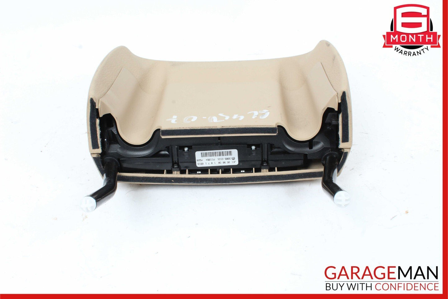 07-12 Mercedes GL450 R550 ML450 Seat Headrest Screen Monitor Display Trim Brown