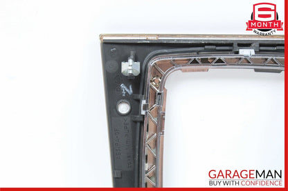 08-11 Mercedes W204 C250 C300 Center Console Shift Shifter Bezel Trim Cover Wood