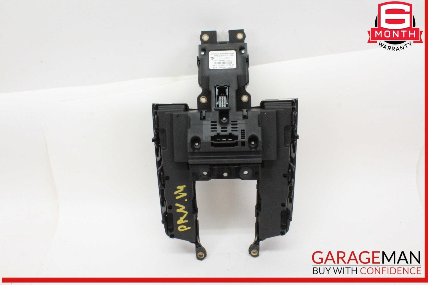 14-16 Porsche Panamera 970 E-Hybrid Rear Console Climate Control Panel OEM