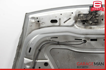 03-06 Porsche Cayenne S 955 Front Hood Bonnet Panel Assembly Crystal Silver OEM