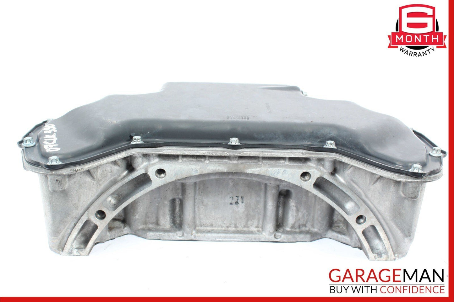 05-11 Mercedes W209 CLK350 E350 Engine Upper Oil Sump Baffle Pan Assembly OEM