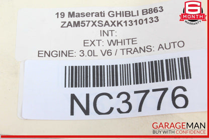 14-20 Maserati Ghibli Rear Right Passenger Side Door Lock Latch Actuator OEM