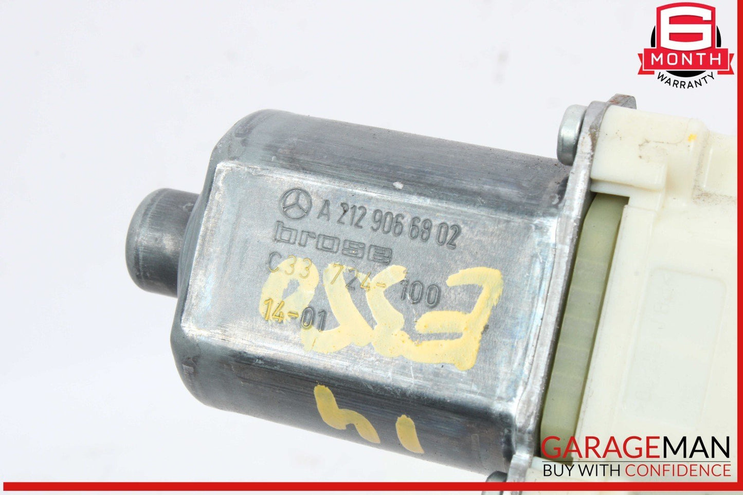 08-16 Mercedes W212 E350 Front Left Driver Side Door Window Regulator Motor OEM