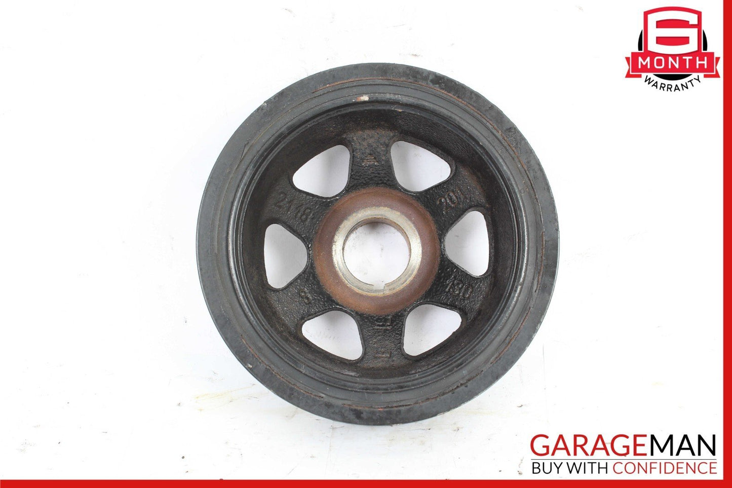 06-12 Mercedes W204 C300 C350 Engine Motor Crankshaft Crank Shaft Pulley OEM