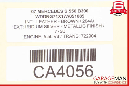 2007 Mercedes W221 S550 Alpine VPA-B211A Vehicle HUB OEM