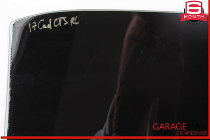 14-19 Cadillac CTS V-Sport Rear Left Driver Side Door Window Glass OEM
