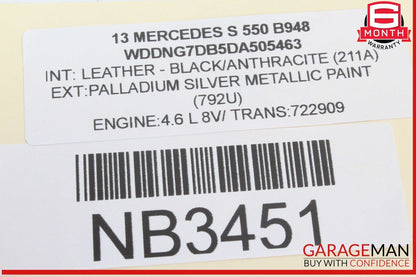 10-13 Mercedes W221 S550 S500 S63 AMG Front Left Side Door Control Module Unit