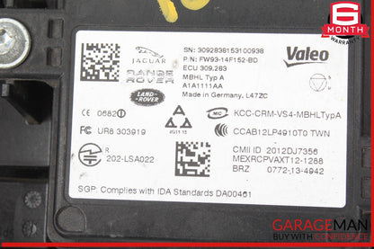 16-20 Jaguar XF Rear Left or Rear Right Side Blind Spot Sensor Control Module
