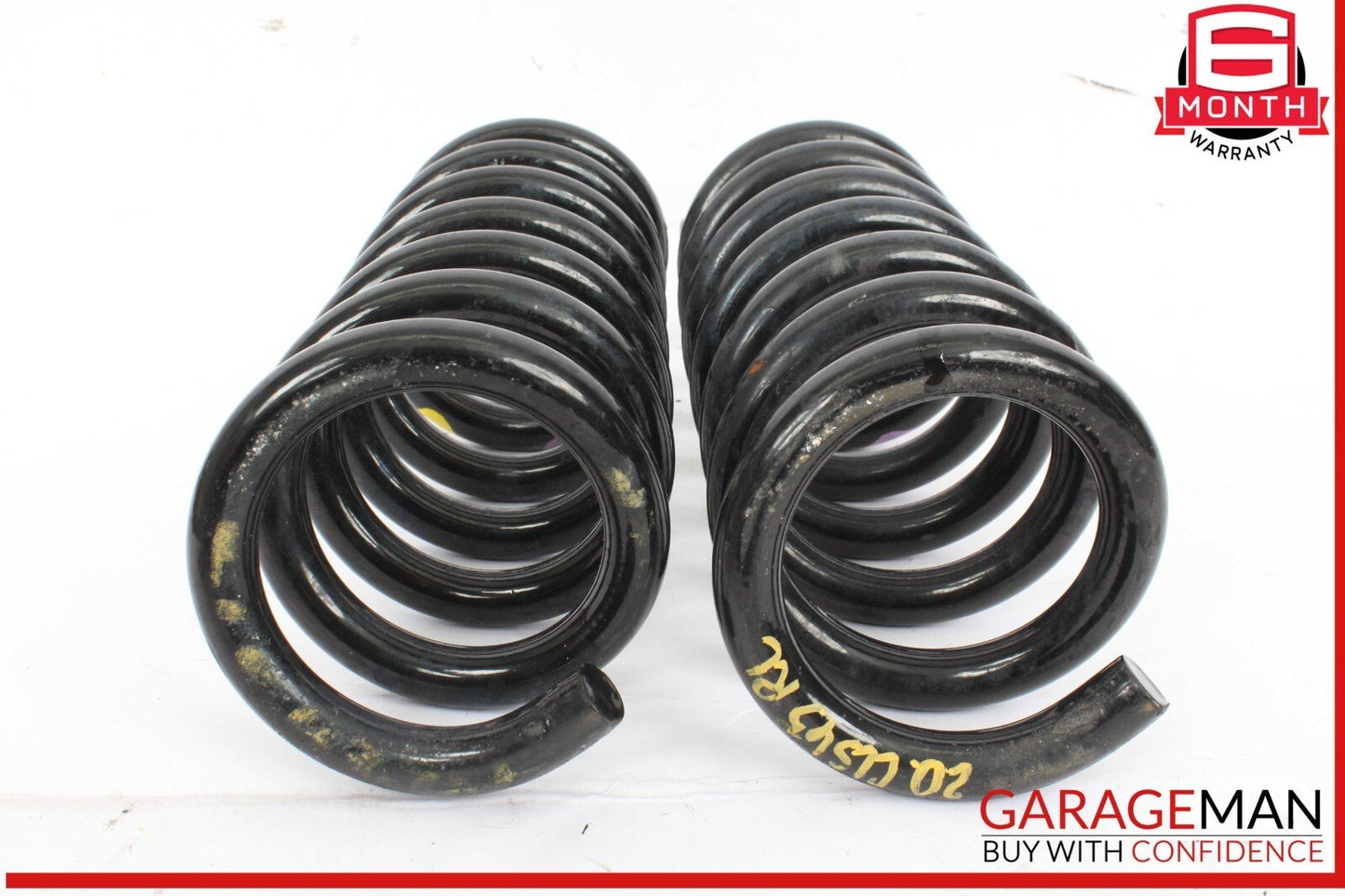 17-20 Mercedes R172 SLC43 AMG SLC300 Rear Left and Right Side Coil Spring Set