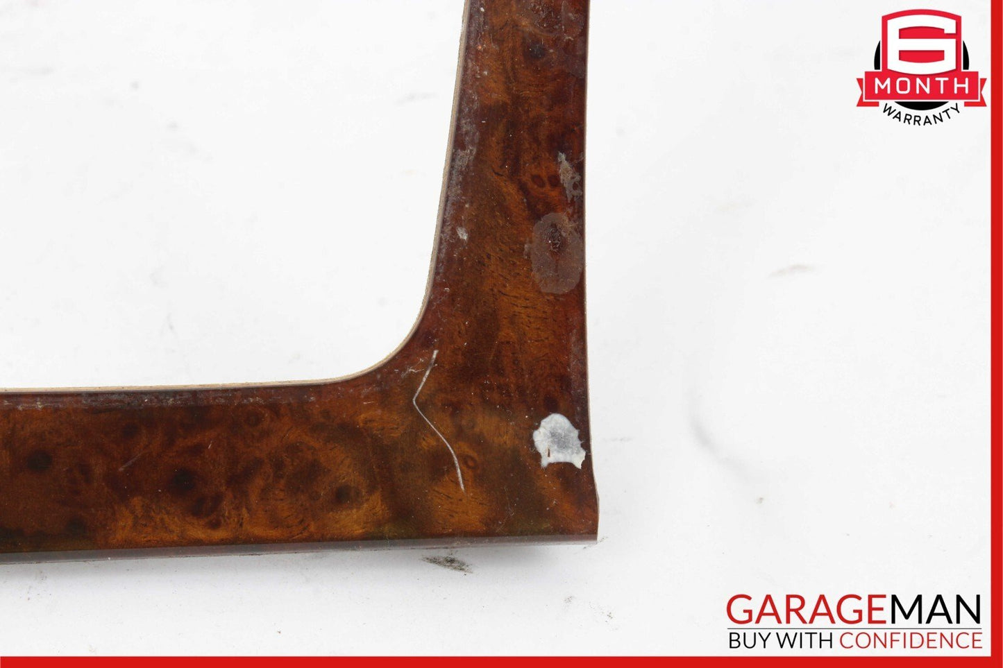 08-15 Mercedes W204 C280 C350 Center Console Gear Shift Trim Bezel Cover Wood