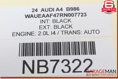 17-24 Audi A4 Dash Dashboard Right Side Trim Panel 8W1857966A OEM