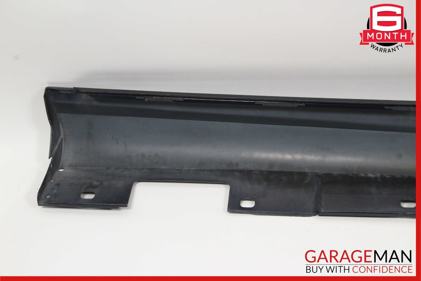 08-14 Mercedes W204 C250 AMG Sport Left Side Skirt Panel Rocker Moulding Blue