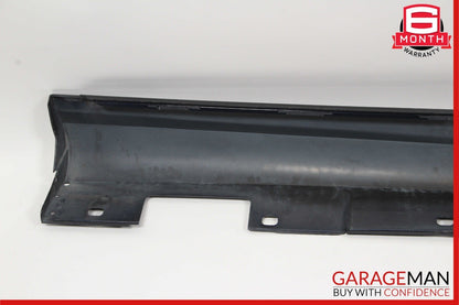 08-14 Mercedes W204 C250 AMG Sport Left Side Skirt Panel Rocker Moulding Blue