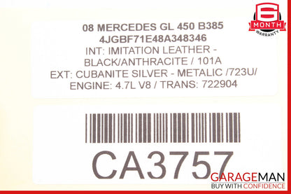06-13 Mercedes X164 GL450 R350 GL550 Front Left Driver Door Control Module OEM