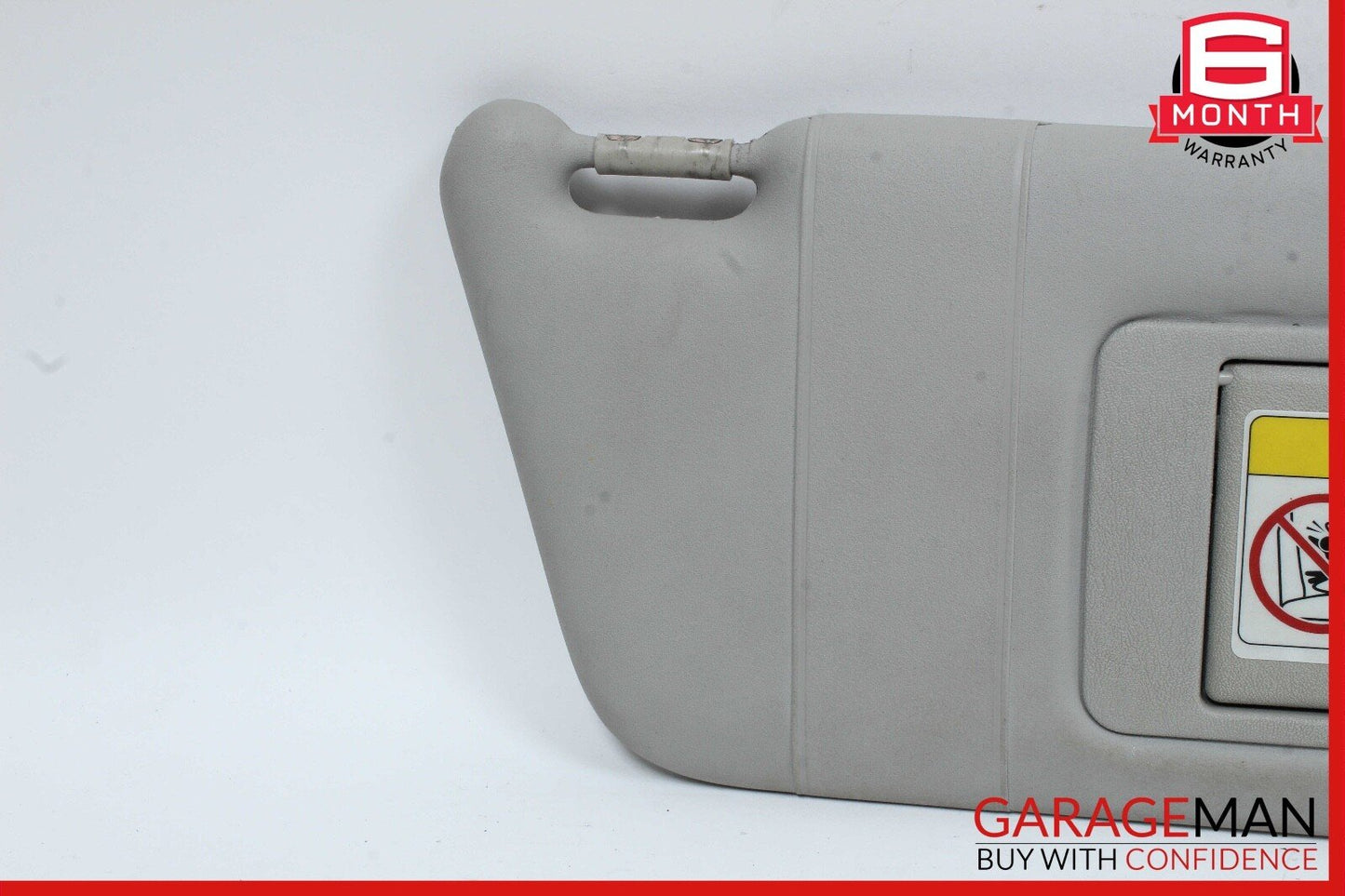 01-07 Mercedes W203 C230 Front Right Side Sun Visor Sun Shade Sunshade Grey OEM