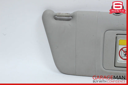 01-07 Mercedes W203 C230 Front Right Side Sun Visor Sun Shade Sunshade Grey OEM